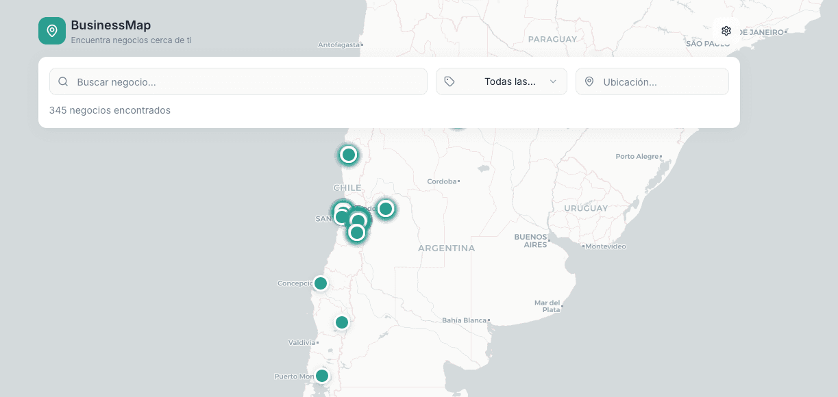 Map services - Find your spot