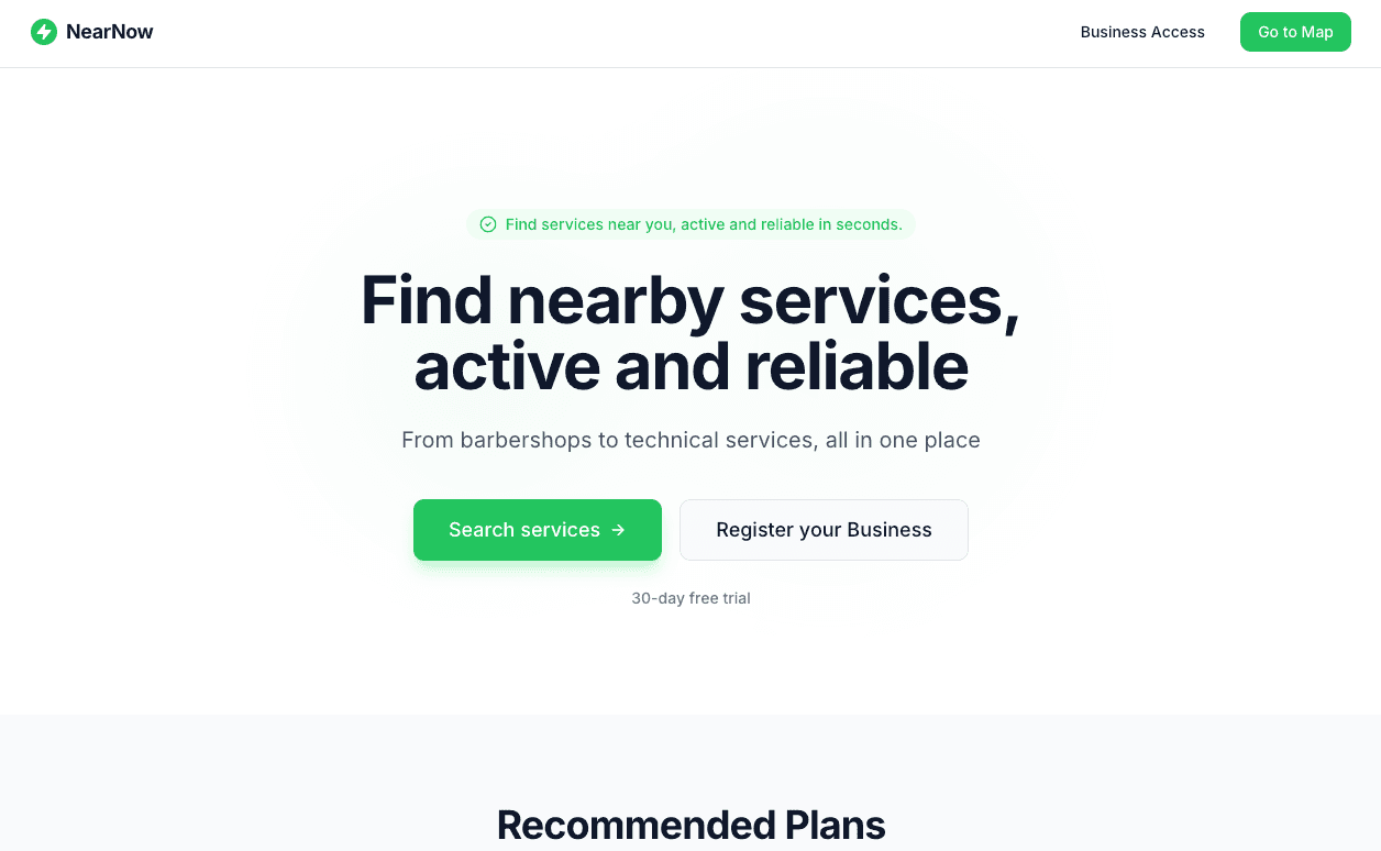 Map services - Find your spot