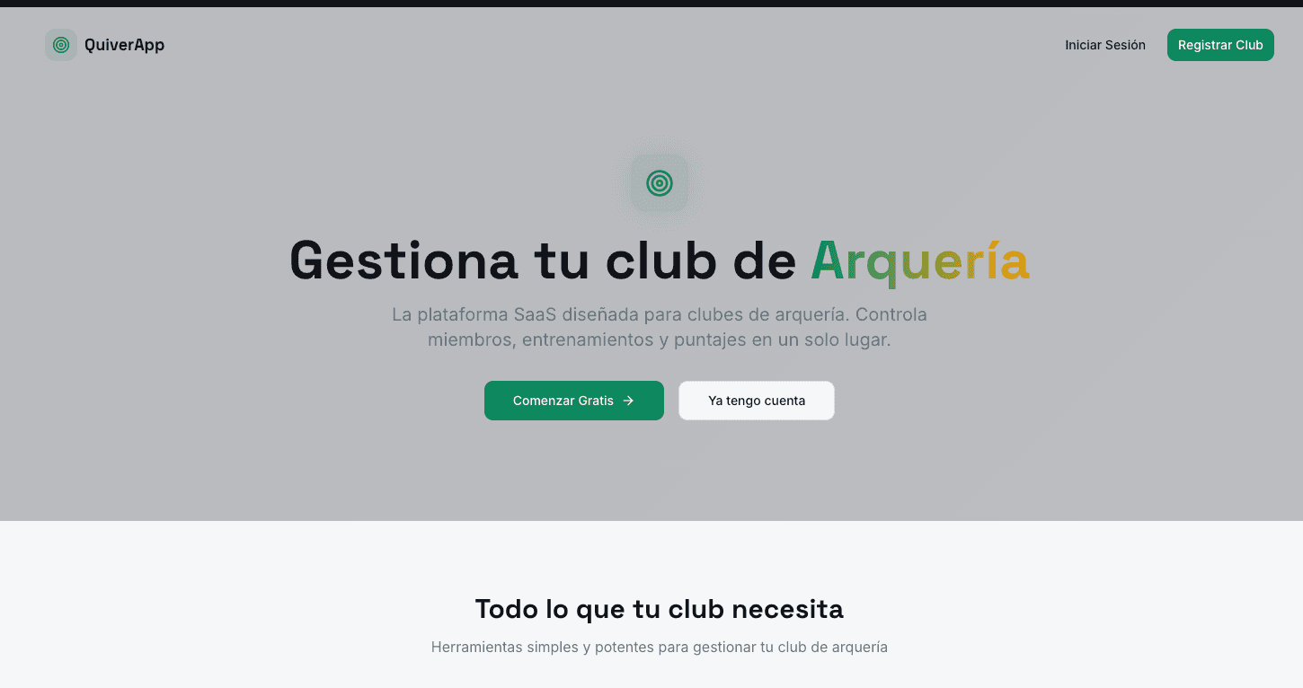 Quilver CRM Archery club